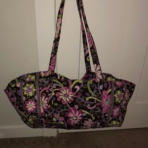Vera Bradley Purple Punch Large Duffle